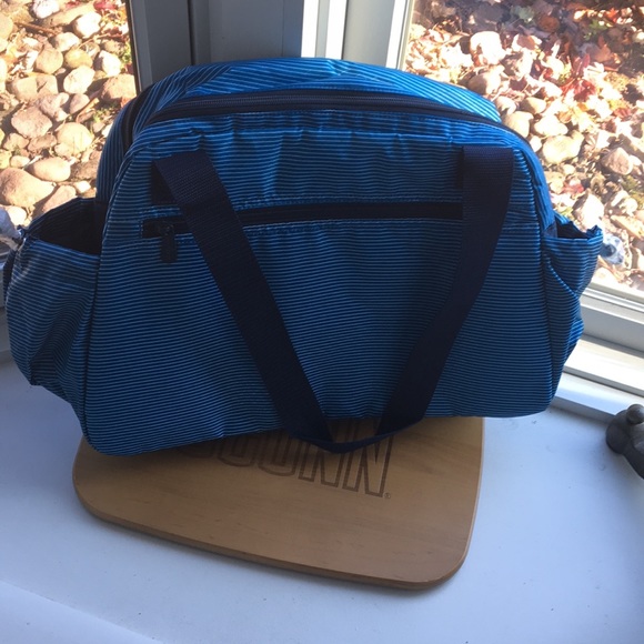 Thirty One Take the Day Diaper Bag - Skinny Stripe